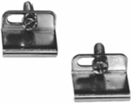 Junction Box Clamp Kit, 0.74x1.09x0.97 Inch, Plated Mild Steel
