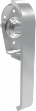 1-Door Latch Kit for NEMA 12 Enclosure, 3 Point, Stainless Steel, Brushed Finish