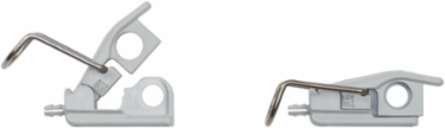 A48 Quick-Release Latch Kit for Fiberglass Enclosures, Light Gray, 0.08 lb