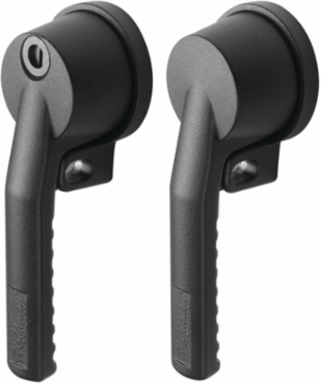 PowerGlide Defeater Handle Kit, 6.84x2.58x2.08, Black, Steel