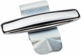 Latch Kit for Type 1 Enclosure, Steel, Chrome Plated, 0.12 lb