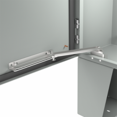 Door Stop Kit, 1.50 x 9 Inch, Stainless Steel 316L, Brushed Finish