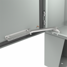 Door Stop Kit, 1.50 x 9 Inch, Stainless Steel 316L, Brushed Finish