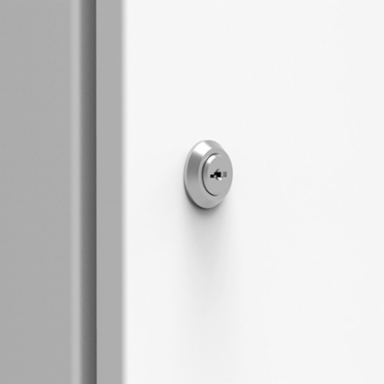 Wall Mount Enclosure 30x30x36mm Steel Chrome Plated IP65 Ronis Key C21323