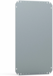 Wall Mounted Mounting Plate 370 x 350 x 2mm, Galvanized Mild Steel
