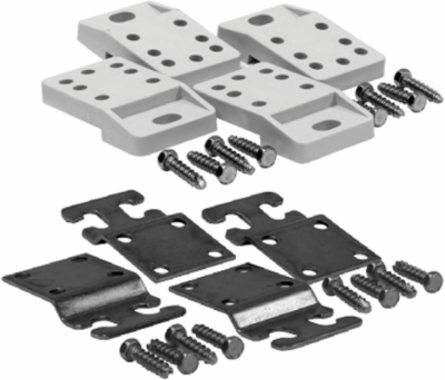 ARIA Mounting Feet, Brushed Stainless Steel, Set of 4
