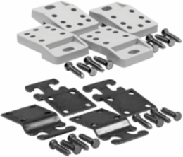 ARIA Mounting Feet, Polymide, Light Gray, Smooth Matte Finish, Set of 4