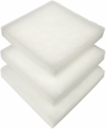 Outdoor Filter Fan Replacement Filter, 4.80x4.80, Package Qty 3