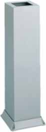 Bolt-Down Pedestal 23 Inch x 4 Inch x 4 Inch, Steel, Powder Coated
