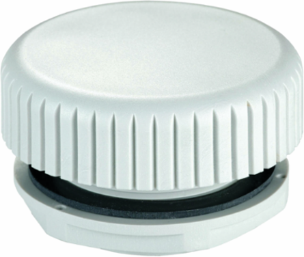 Pressure Compensation, 2.36x2.36x1.46, Lt Gray, Plastic