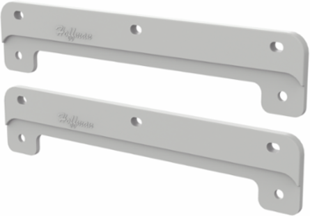 PolyPro Polyester Mounting Bracket Kits, fits 14-inch, Lt Gray, Polycarbonate