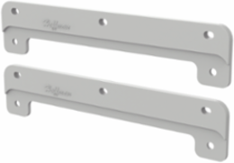 PolyPro Polyester Mounting Bracket Kits, fits 14-inch, Lt Gray, Polycarbonate