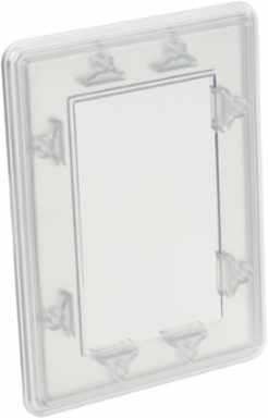 Window Kit Type 4, 4X, 12, 13.00x8.00, Transparent, Polycarbonate