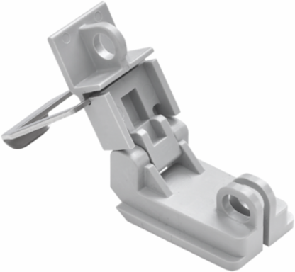 PolyPro Latches Padlockable, Brushed Light Gray, Stainless Steel 316
