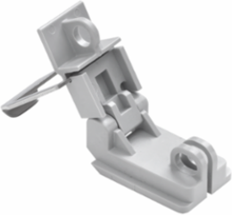 PolyPro Latches Padlockable, Brushed Light Gray, Stainless Steel 316