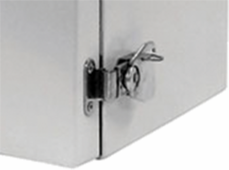 ARIA PL Latch Kit, Mill Finish, Unpainted, Die-cast Alloy
