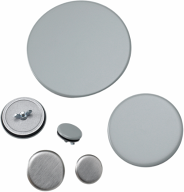 Hol-Sealers Hole Seal, 3 Inch Diameter, Gray Mild Steel