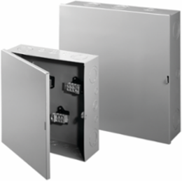 Splitter Box Type 1 3-wire 85 amps, 12.00x12.00x4.00, Gray, Steel