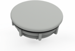 Hol-Sealers Hole Seal 2-1/19 Inch x 3mm Light Gray Plastic