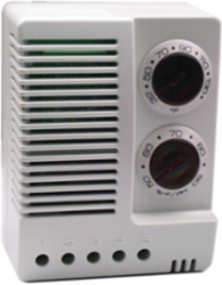 Electronic Hygrotherm 3.03 x 2.36 x 1.69 Inch Light Gray Plastic, AC 100-240V