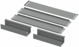Universal Free-Stand Sliding False Floor, 5.98x39.45x17.52, Gray, Steel