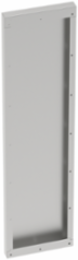 Universal Free-Stand Formed End Plate, 72.13x18.11x2.50, Brushed, Stainless 304