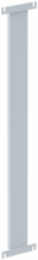 Universal Free-Stand Filler Panel, 60.00x10.50, White, Steel