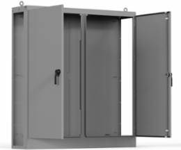 Universal Free-Stand Both Sides Open, 72.13x77.99x18.11, Gray, Steel