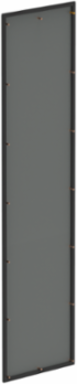 Universal Free-Stand Flat End Plate, 84.13x18.11, Gray, Steel
