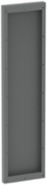 Universal Free-Stand Formed End Plate, 84.13x24.13x2.50, Gray, Steel