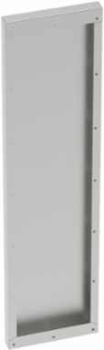 Universal Free-Stand Formed End Plate, 84.13x24.13x2.50, Brushed, Stainless 304