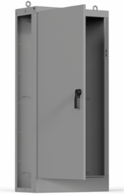 Universal Free-Stand Left Side Open, 84.13x40.24x18.11, Gray, Steel