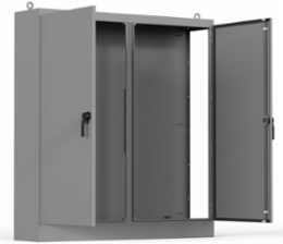 Universal Free-Stand Right Side Open, 84.13x77.99x18.11, Gray, Steel