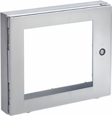Deep-Hinged Window Kit, 22.19x16.14 Inch, NEMA 4 Watertight, SS Type 316