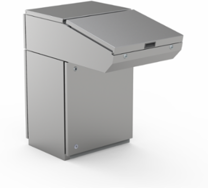 Stainless Steel 304 Cover Plate 30x600x500mm, Brushed Finish