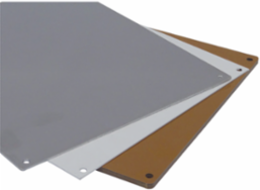 APO Mounting Plate 11.70 Inch x 10 Inch x 0.06 Inch Mild Steel Powder Coated