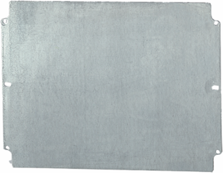 Mounting Plate for HMI Enclosure Type 4X, 300x250mm, Galvanized Steel