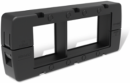 Cable Entry Plate, 64 x 126 x 24mm, Black, Plastic, IP66 Protection