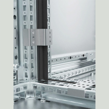 Internal Baying Brackets, Mild Steel, Size 2.52 x 3.74 x 4.02 Inch, Pack of 8