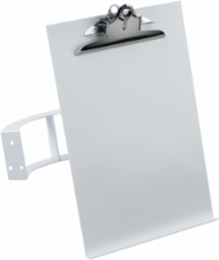Clipboard for Concept HMI Enclosure 14 Inch x 9 Inch x 1 Inch, Steel, White