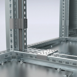 Internal Top and Bottom Baying Kit, Mild Steel, 3 mm Thickness, 95 x 64 x 102 Inch
