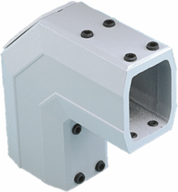 Compact Series 2 Heavy Duty Elbow, 45x60mm, Aluminum, IP55