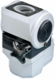 Compact Series 2 Swivel Tilt 90-Degree Elbow, 45x60mm, Aluminum, IP55