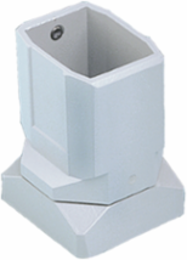 Compact Series 2 Flange Coupling, 45x60mm, Aluminum, IP55