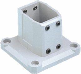 Compact Series 2 Base Bracket/Wall Flange, Aluminum, 45x60mm, IP55