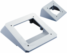 Compact Series 4 Angle Adapter Plate 15-Degree, Fits 80mm, Aluminum