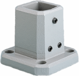 Compact Series 4 Wall Flange for 80x80mm Steel, Lift Gray, IP55
