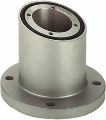 CS480 Base Bracket Angle Coupling, Fits 48.3mm Tube, Brushed SS304, IP66