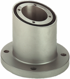 CS480 Base Bracket Angle Coupling, Fits 48.3mm Tube, Brushed SS304, IP66