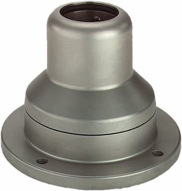CS480 Swivel Base for 48.3mm Tube, Brushed SS304, IP66 Rating, 340° Rotation